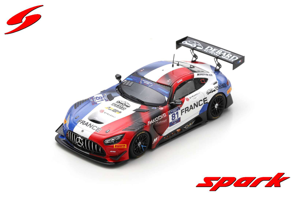 S6328 1/43 Team France - Mercedes-AMG GT3 No.81 FIA Motorsport Games GT Sprint Cup Paul Ricard 2022