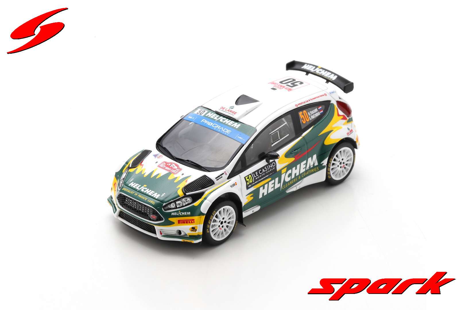 S6727 1/43 Ford Fiesta R5 No.50 Rally Monte Carlo 2023 H. Vossen - A. Hulzebos