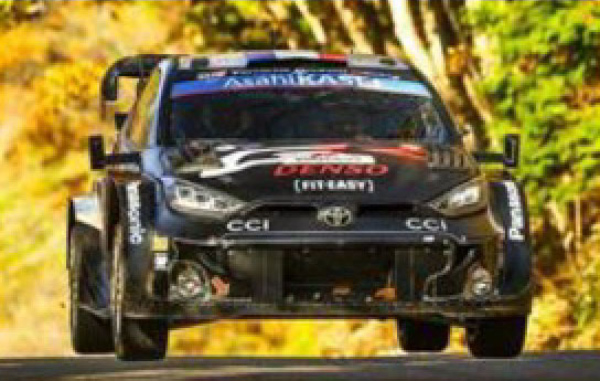 TOYOTA GR Yaris Rally1 HYBRID No.17 TOYOTA GAZOO Racing WRT 2nd Rally Japan 2024 S. Ogier - V. Landais