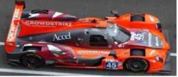 Oreca 07 - Gibson No.45 CROWDSTRIKE RACING by APR Le Mans 24H 2024  G. Kurtz - C. Braun - N. Catsburg