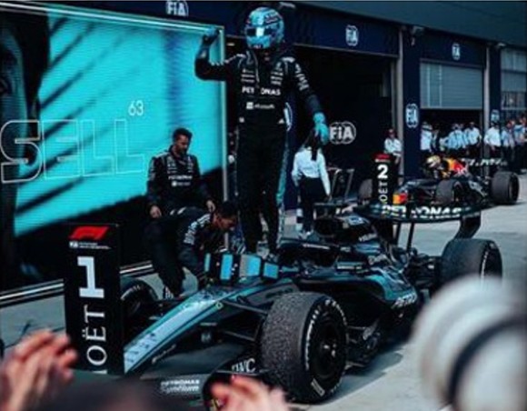 Mercedes-AMG Petronas Formula 1 Team W17 No.63 Winner Austrian GP 2026  George Russell
