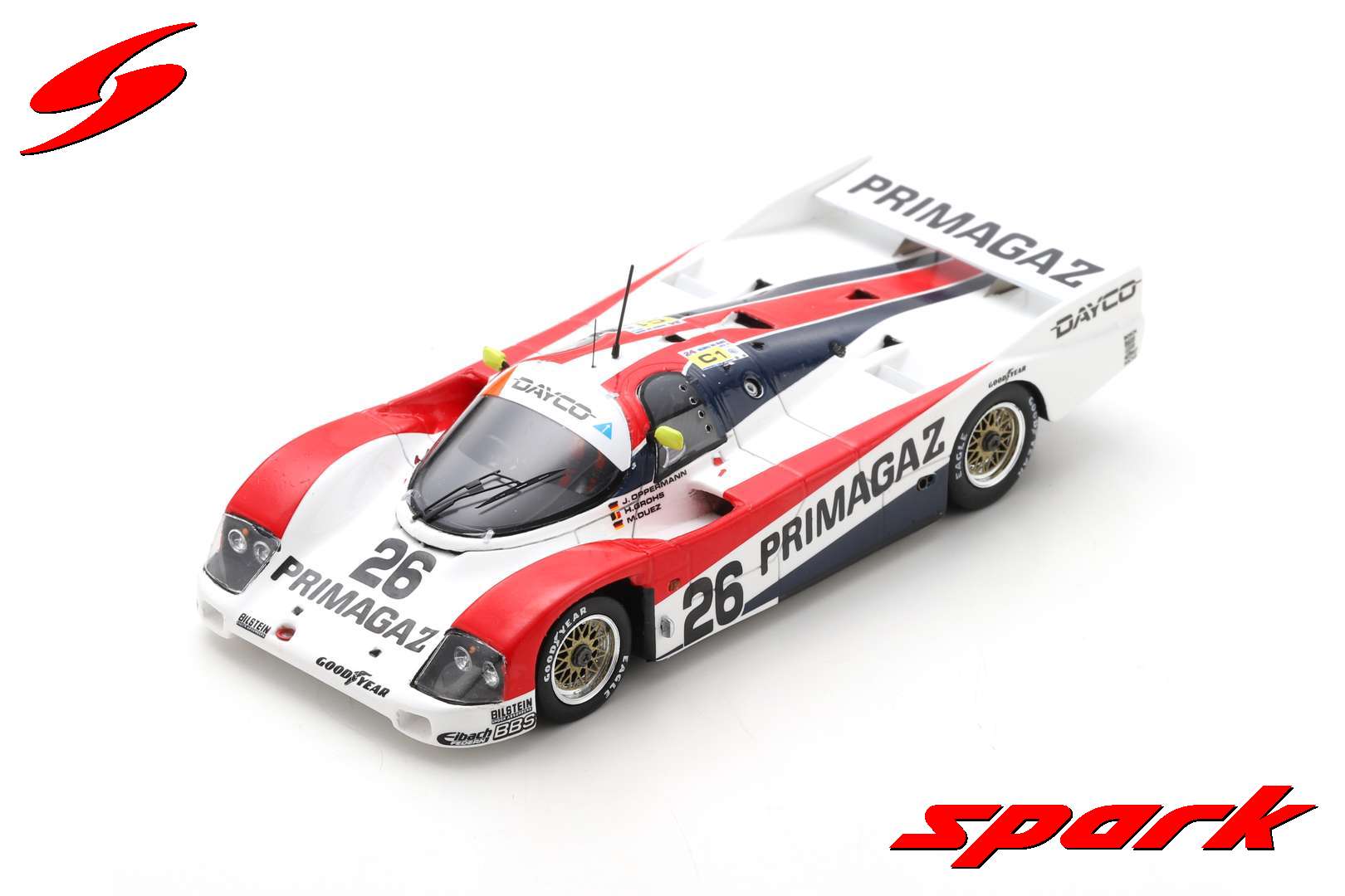 S9884 1/43 Porsche 962 C No.26 24H Le Mans 1990 M. Duez - H. Grohs - J. Oppermann