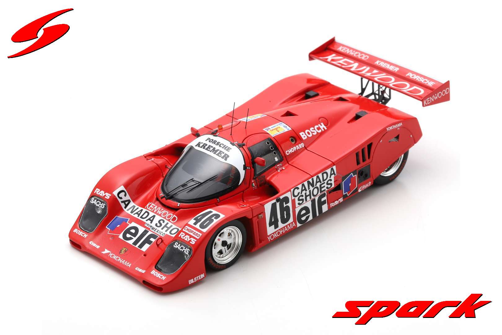S9888 1/43 Porsche 962 CK 6 No.46 24H Le Mans 1991 T. Lopez - T. Needell - G. Foitek