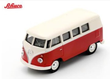 1966 VW T1 Bus, red/white【64U00124:9581677371248】｜スパーク（SPARK）