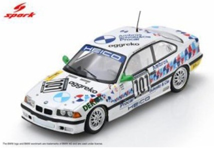 BMW M3 E36 No.101 Heico Dienstleistungen Winner Nürburgring 24H 1994 K. Wlazik - F. Katthöfer - F. Rosterg