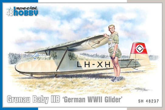 1/48 グルナウ・ベビーⅡBWW.Ⅱ ドイツグライダー