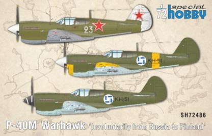 1/72 P-40M ウォーホーク｢フィンランド軍鹵獲機｣