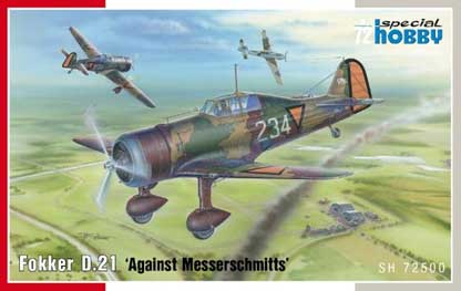1/72 フォッカー D.21 ｢オランダ防衛1940年｣