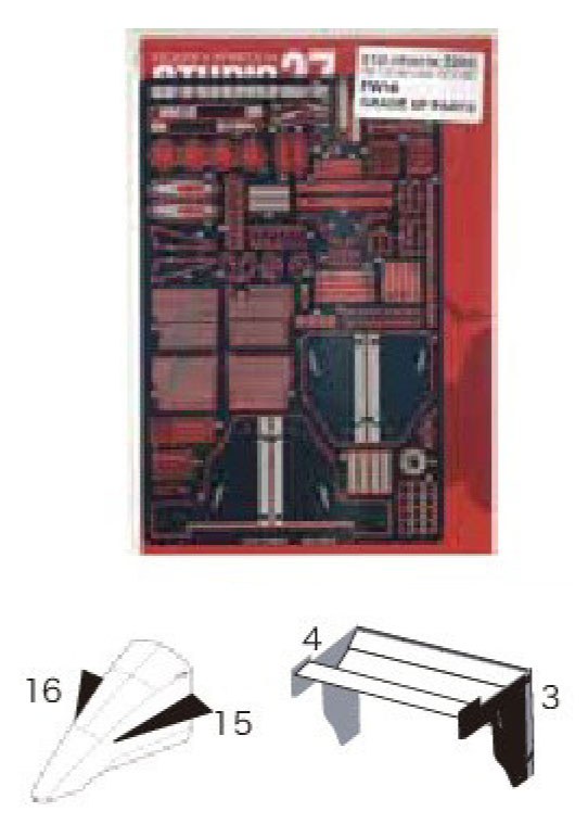 1/20 FW16 Upgrade Parts