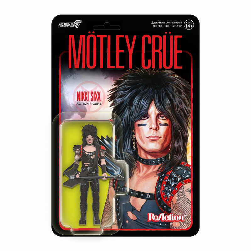 リ・アクション/ MOTLEY CRUE モトリー・クルー シャウト・アット・ザ・デヴィル: ニッキー・シックス