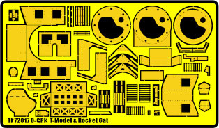 O-GPK砲塔用 ディテール エッチングパーツ