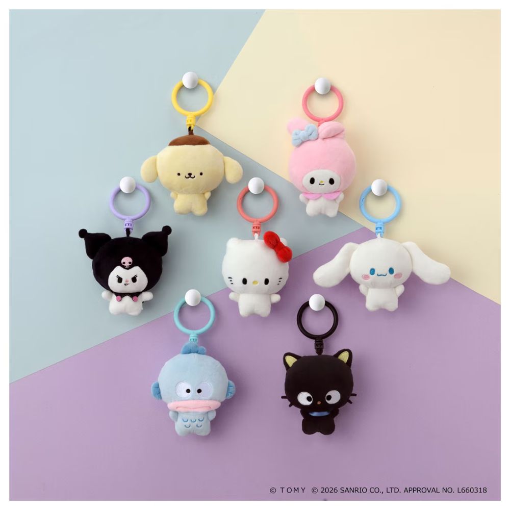 NMIXX EVERLINEヨントントレカ6枚セット （クロミちゃんver.） ぷにコミュ ぷにぬいキーチェーン クロミ クロミのぷにるんず
