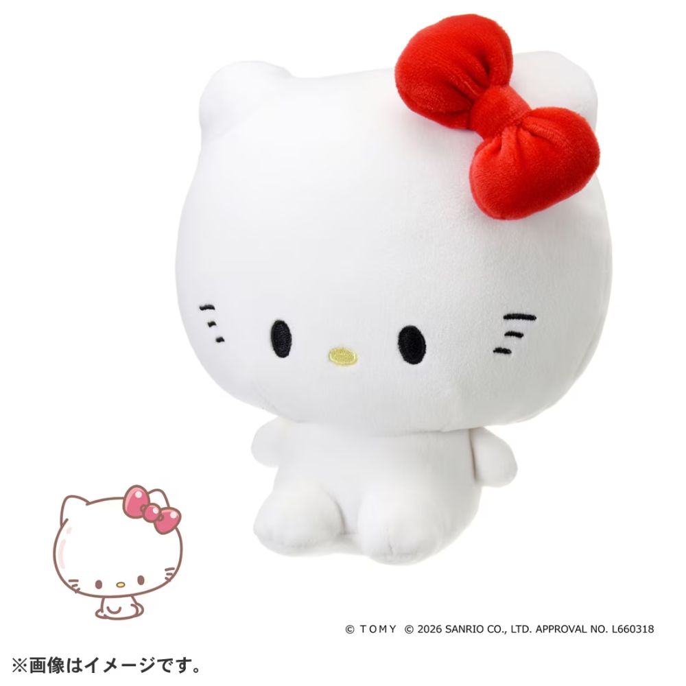 ぷにコミュ ぷにぬい ハローキティ キティのぷにるん【4904810079026