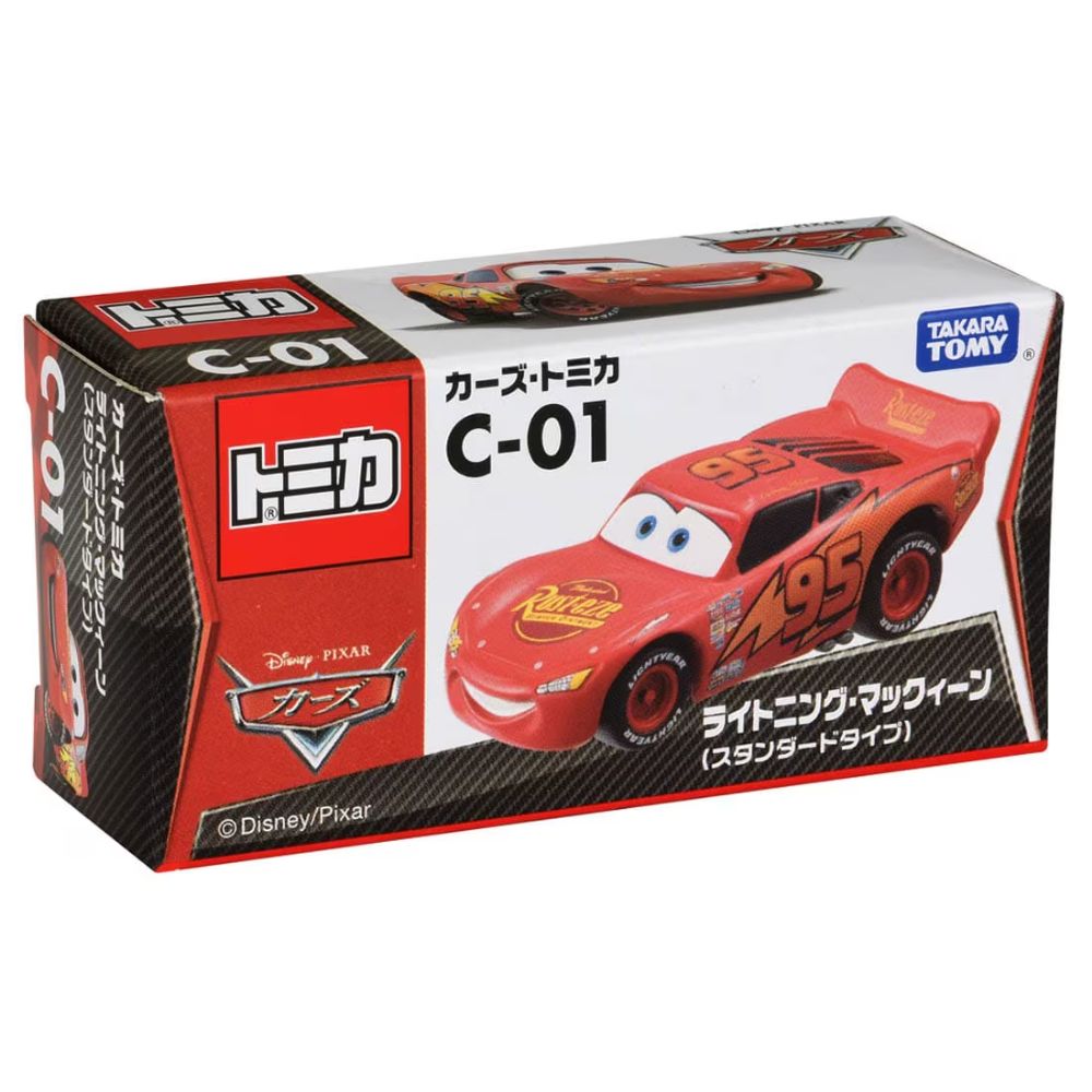 カーズ トミカ C-01 ライトニング・マックィーン （スタンダードタイプ