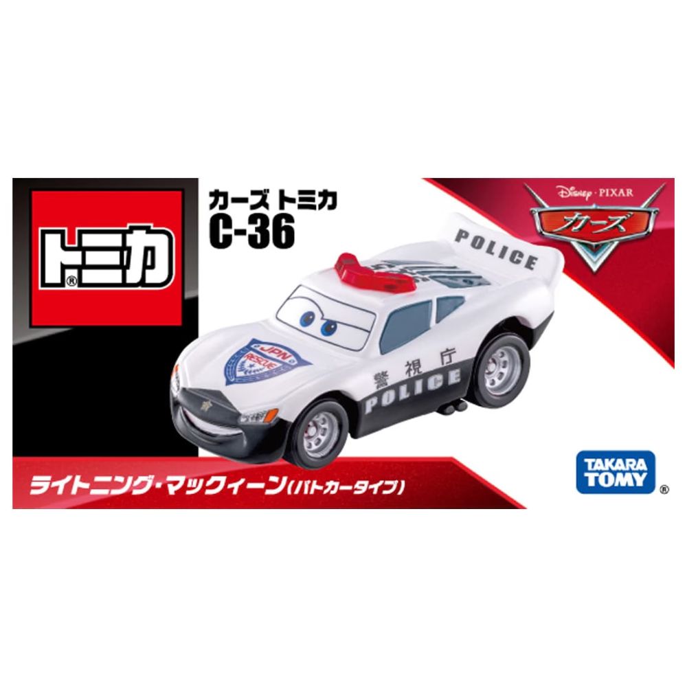 カーズ トミカ C-36 ライトニング・マックィーン（パトカータイプ）【C