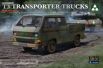 TKO2014 タコム 1/35 ドイツ連邦軍 T3 トランスポルター トラック (ドブルキャブ)