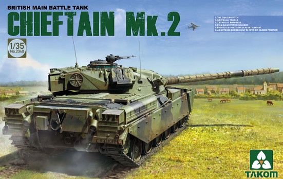 TKO2040 タコム 1/35 イギリス主力戦車 チーフテン Mk.2