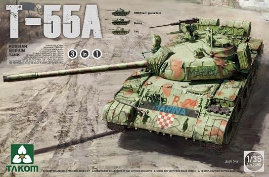 TKO2056 タコム 1/35 ロシア軍 T-55A 中戦車