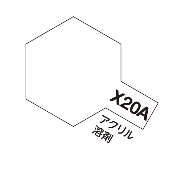 X-20A アクリル溶剤 アクリルミニ タミヤカラー