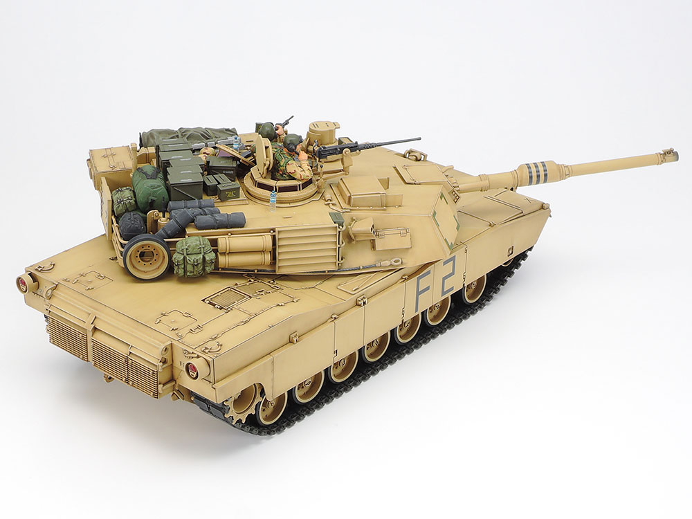 本物保証安いRC3chに改造　タミヤ　1/35　アメリカ　M1A2エイブラムス(イラク仕様) 完成品