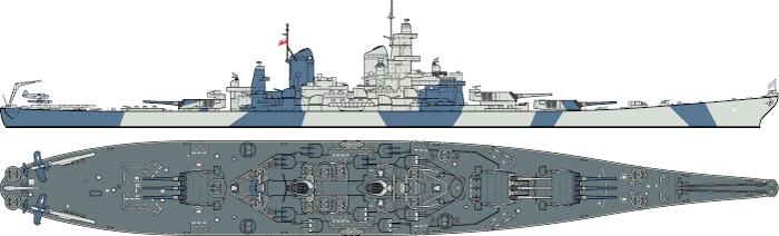 31616 WL 616 1/700 アメリカ海軍 戦艦 アイオワ【31616:4950344999453】