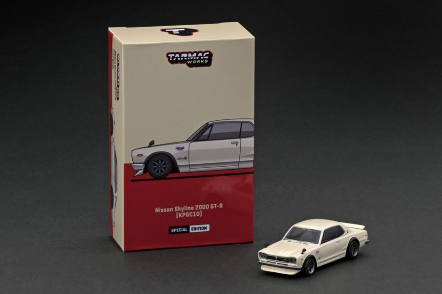 T64G-043-WH ターマックワークス 1/64 Nissan Skyline 2000 GT-R （KPGC10） White