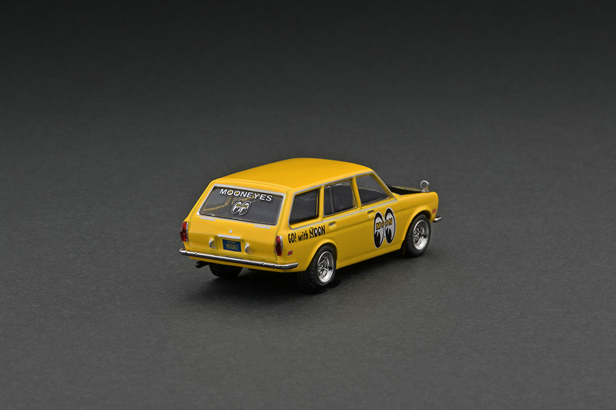 T64G-026-ME2 ターマックワークス 1/64 TARMAC WORKS MIJO EXCLUSIVE DATSUN BLUEBIRD 510  WAGON MOONEYES SPECIAL