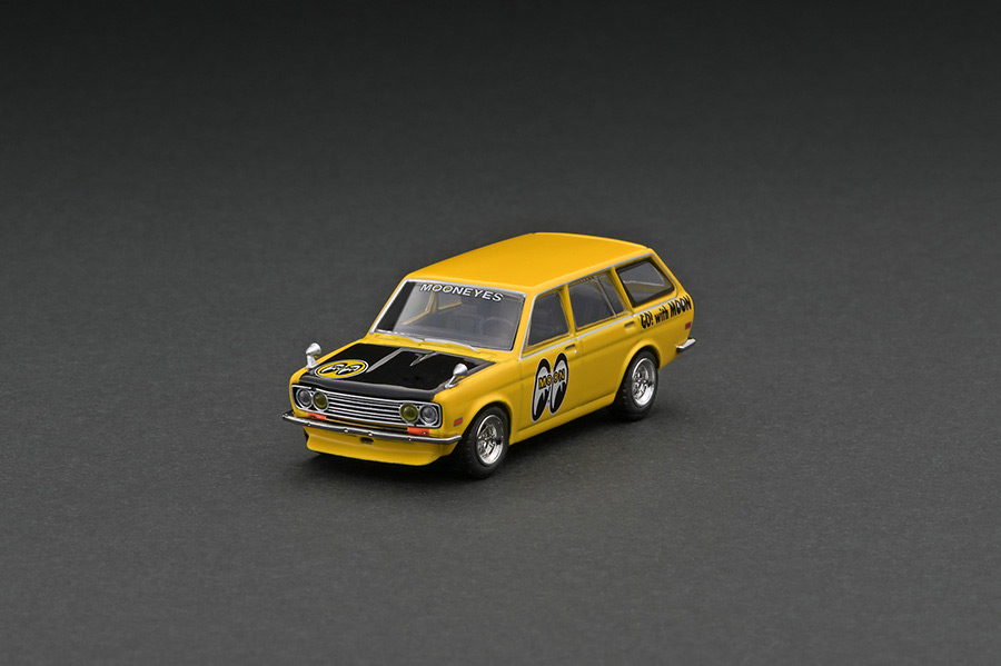 T64G-026-ME2 ターマックワークス 1/64 TARMAC WORKS MIJO EXCLUSIVE DATSUN BLUEBIRD 510  WAGON MOONEYES SPECIAL