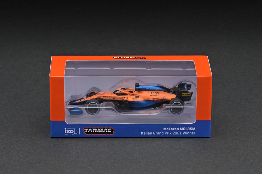 T64G-F040-DR2 ターマックワークス 1/64 McLaren MCL35M Italian Grand Prix 2021 Winner  ＃3