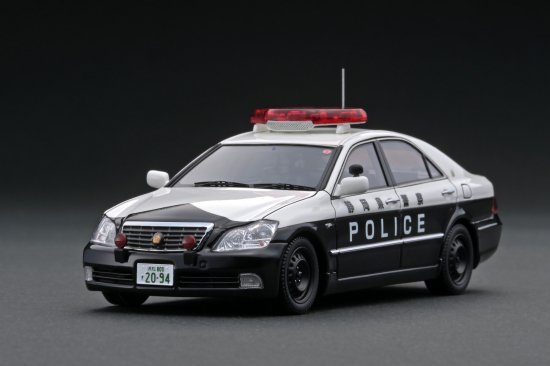 IG2094 1/43 Toyota Crown (GRS180) 静岡県警 交通機動隊55号