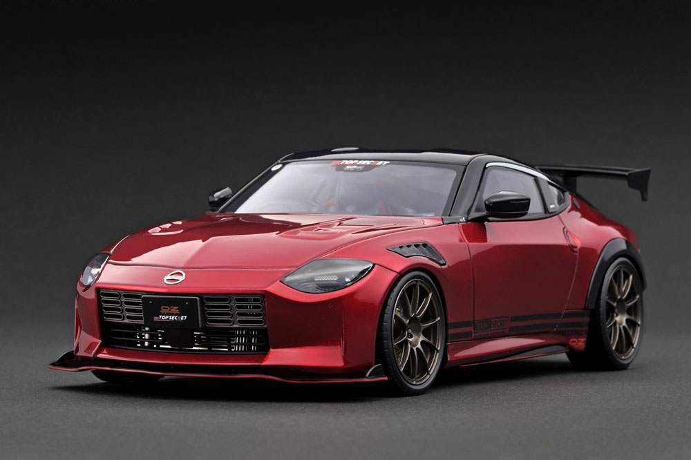 TOP SECRET Fairlady Z (RZ34) Red Metallic