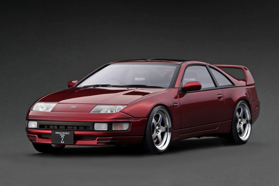 Nissan Fairlady Z（Z32）2by2 Red Metallic (1/18 Scale)