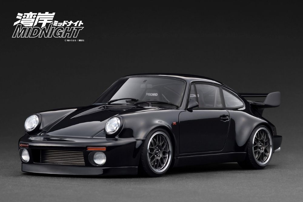 IG3594 1/18 Blackbird (964) Black 湾岸MIDNIGHT