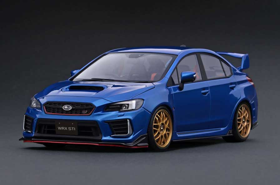 SUBARU WRX (CBA-VAB) STI Blue Metallic