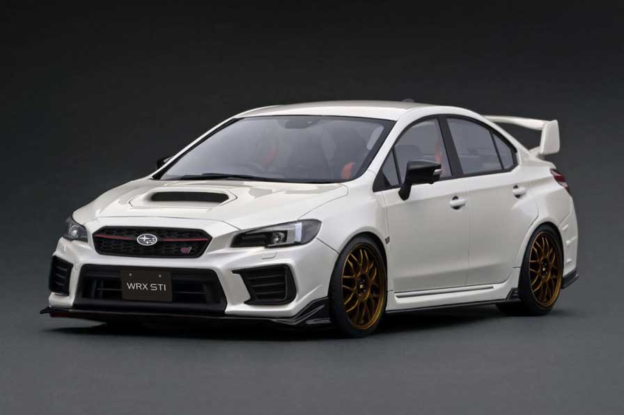 SUBARU WRX (CBA-VAB) STI Pearl White