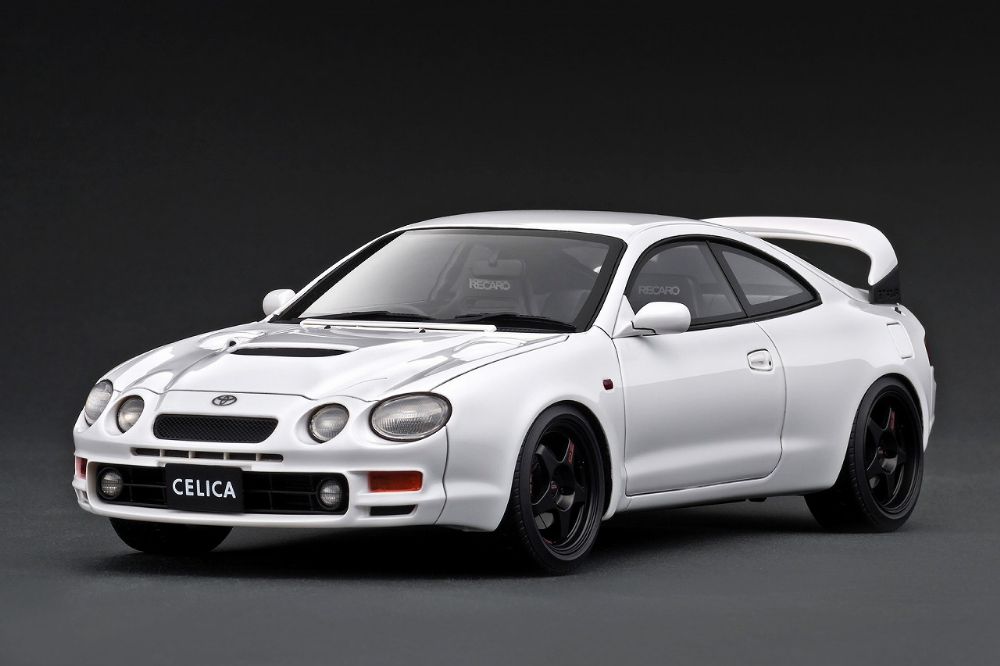 Toyota Celica GT-FOUR (ST205) White (1/18 Scale)