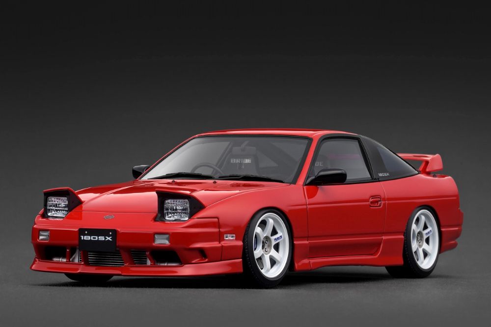 IG3764 1/18 Nissan 180SX TYPE X (RPS13) Red