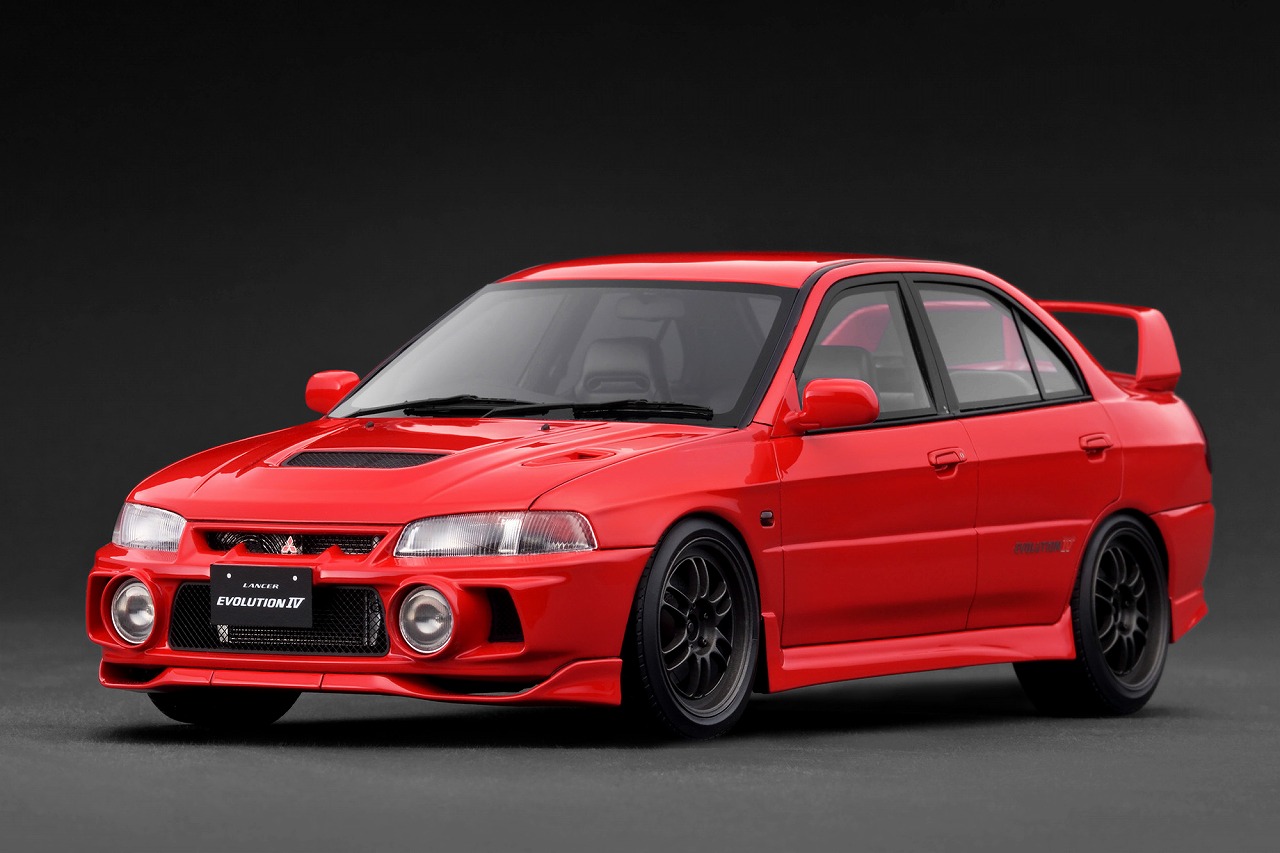 1/18　Mitsubishi LANCER EVOLUTION Ⅳ (CN9A) Red