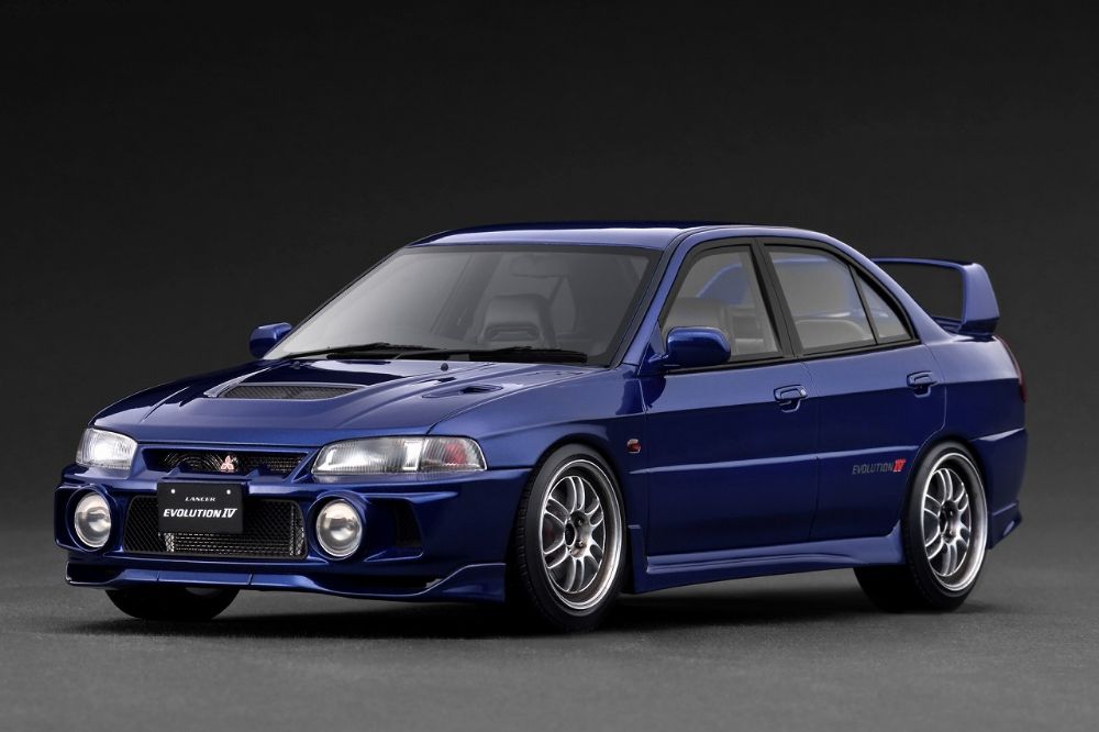 IG3784 1/18 Mitsubishi LANCER EVOLUTION Ⅳ (CN9A) Dark Blue