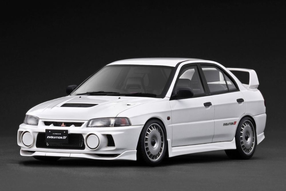 IG3787 1/18 Mitsubishi LANCER EVOLUTION Ⅳ (CN9A) White