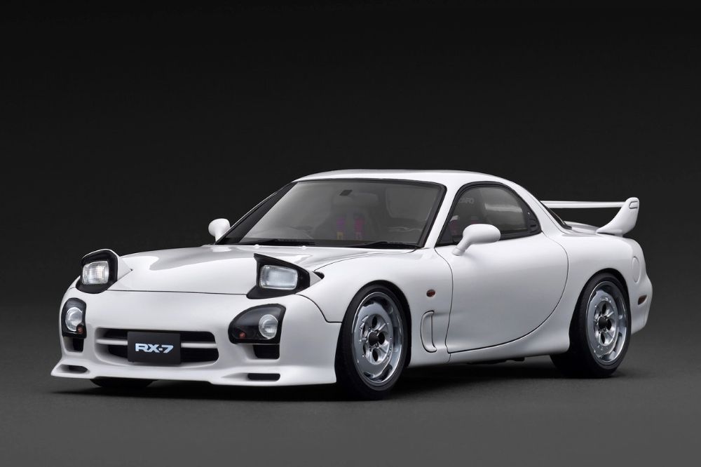 Mazda RX-7 Mazda Speed A-spec (FD3S) White (1/18 Scale)