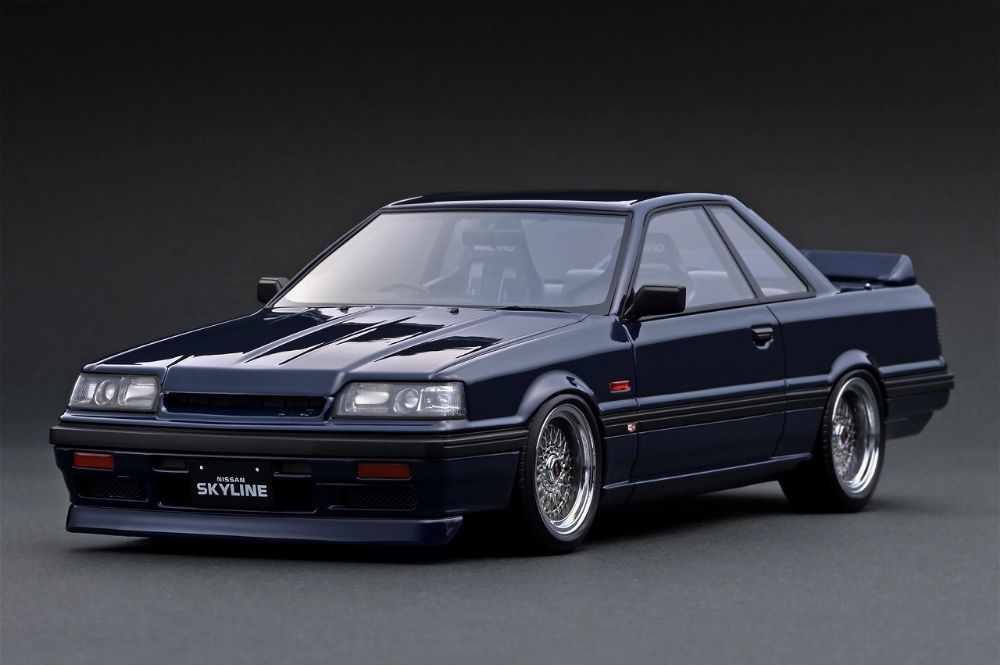 Nissan Skyline GTS-R (R31) Blue Black (1/18 Scale)