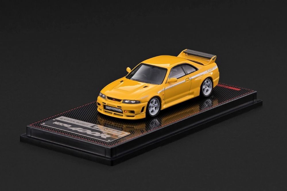 NISMO 400R (BCNR33) Yellow (1/64 Scale)【IG4272:4580832502720
