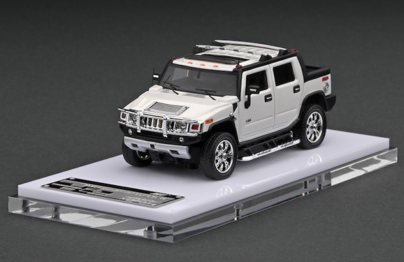 TK-MH6403BPW モーターヘリックス 1/64 2008 Hummer H2 SUT Pearl White