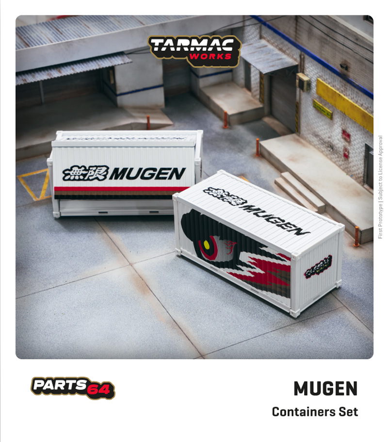 Set of 2 Containers Mugen (1/64 Scale）
