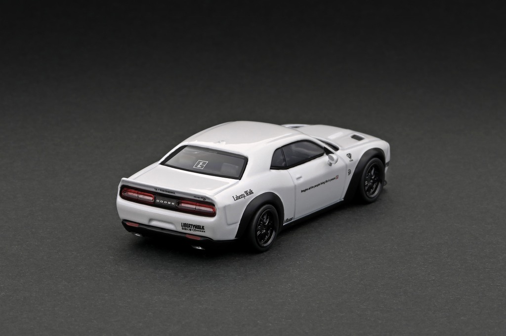 T64G-TL039-WH ターマックワークス 1/64 LB-WORKS Dodge Challenger SRT Hellcat White