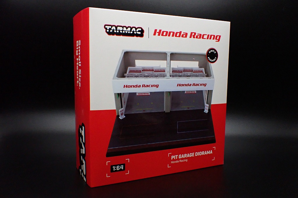 T64D-TL001-HONDA ターマックワークス 1/64 Pit Garage Diorama Honda