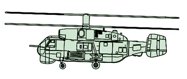 04202 トランペッター 1/200 カモフ Ka-27 ヘリックスA