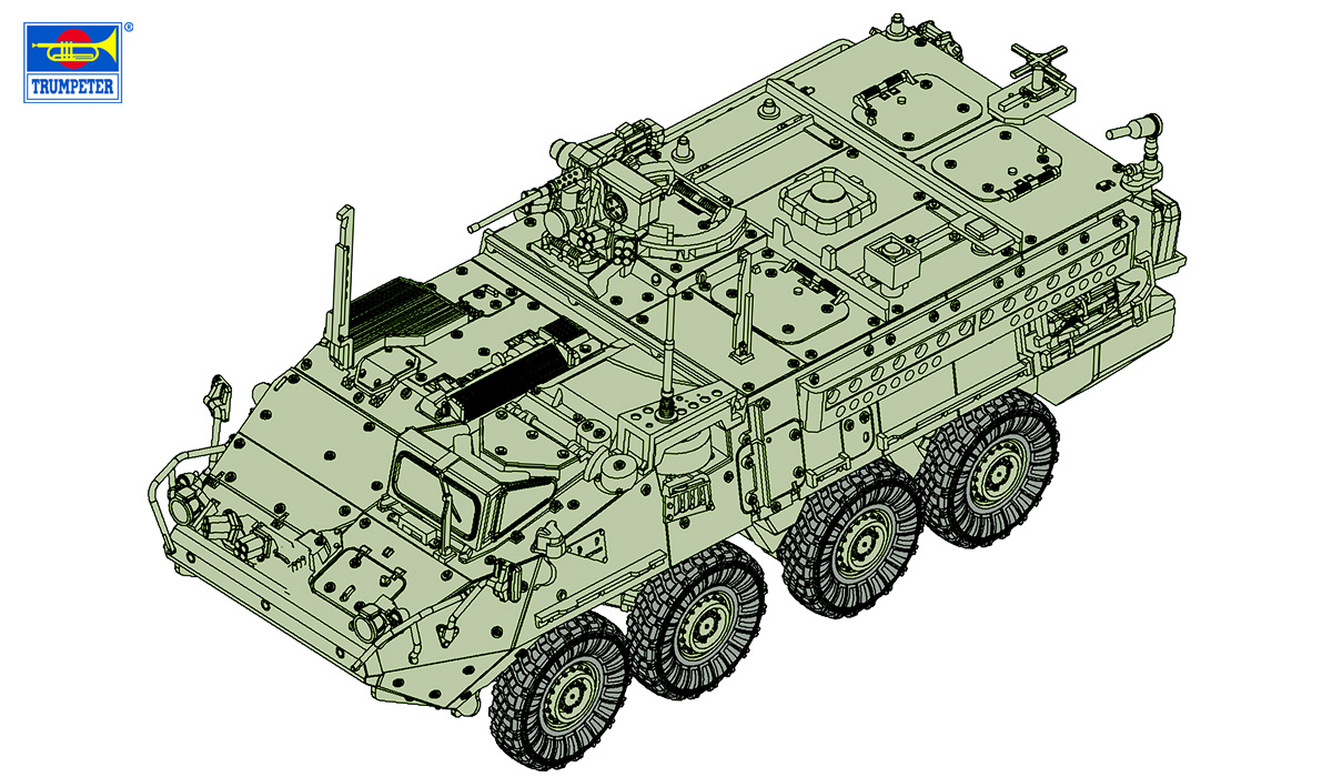 1/72 アメリカ陸軍 M1131 ストライカー