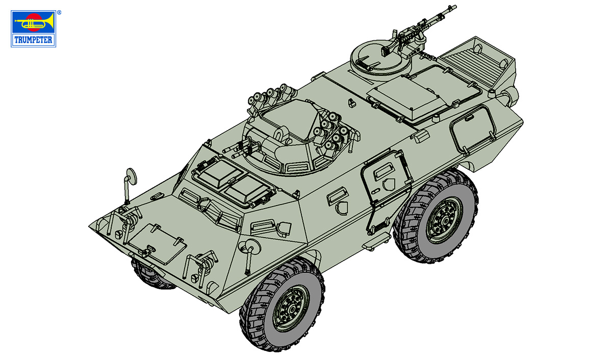 1/72 M706 コマンドウ装甲車 改修型